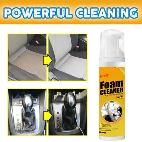 Multi-Purpose Foam Cleaner – Powerful Car Interior & Household Stain Remover