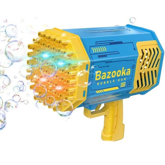 Automatic Bubble Gun Machine – 6000+ Bubbles Per Minute with Lights for Kids & Adults