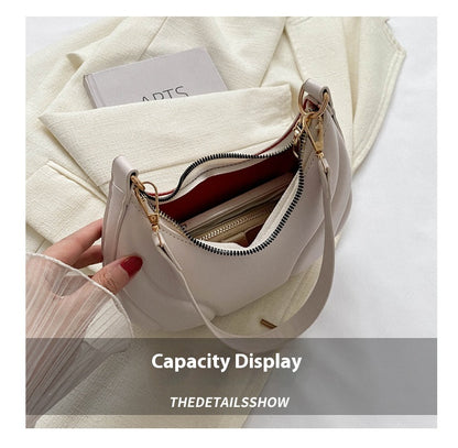 Urbané™ French Shoulder Bag for Women – Elegant PU Leather Crossbody & Shoulder Tote